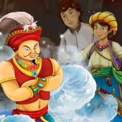 agmART Fotótapéta gyerekeknek Mesés Aladdin 260x180 (Fototapety agmART)