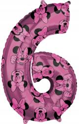 Amscan Disney Minnie Forever fólia lufi 6-os szám 66 cm