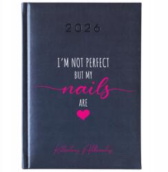  Könyvnaptár Ajándék nővér kolléganőjének A5 2026 Nyomtatás (Personalizowany kalendarz granatowy)