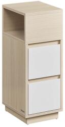 VASAGLE ROBIN éjjeliszekrény, 30x25x65cm, fehér/bézs Vasagle