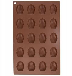 ORION Szilikon kekszforma Kagylók barna (151722)