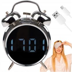Izoxis retró ébresztőóra digitális Led órával és számos funkcióval (5900779958708)