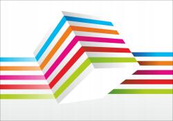 agmART Fotótapéta fotótapéta absztrakt alagút csíkok 3D (Fototapety agmART)