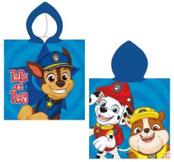 Character World Mancs Őrjárat Pups at Play strand törölköző poncsó 50x115 cm (Fast Dry)