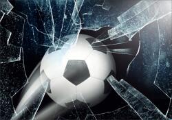  Fotótapéta Fliz foci stadion gól 3D 400x280 (FOTOTAPETA tapety do salonu sypialni 3D)