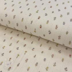  Dupla géz/muszlin Flowers Mia digital print ORGANIC