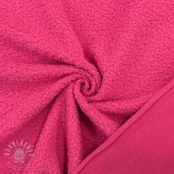  Fleece TEDDY DOUBLE SIDED pink neon