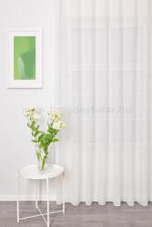 FüggönyFutár Webáruház Alison-fehér színű, fényes cirkás szövésű sablet, egyedi méretre, készre varrjuk