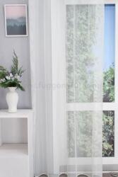 FüggönyFutár Webáruház Aster - fehér rugalmas jacquard függöny, egyedi méretre, készre varrjuk