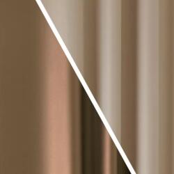 FüggönyFutár Webáruház Pierrot - Kétoldalas nugát-cappuccino dim-out függöny, egyedi méretre, készre varrjuk