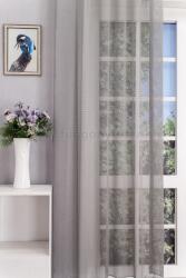 FüggönyFutár Webáruház Menta-Szürke hálószerű fényáteresztő függöny, egyedi méretre, készre varrjuk