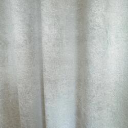 FüggönyFutár Webáruház Parker - Meleg törtfehér színű bársony, 100% fényzáró blackout függöny, egyedi méretre, készre varrjuk