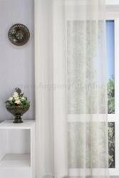 FüggönyFutár Webáruház Alice - Bézs, selymes, vastag fonalú, könnyen kezelhető dreher sable függöny, ólomzsinóros, egyedi méretre, készre varrjuk