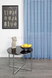 FüggönyFutár Webáruház Kék egyszínű voile függöny, egyedi méretre, készre varrjuk - fuggonyfutar - 2 300 Ft