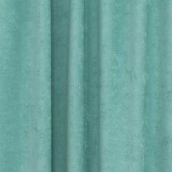 FüggönyFutár Webáruház Ramon/280/18 - Bársonyos, pasztell türkiz zöld jacquard sötétítő, dekorfüggöny, egyedi méretre, készre varrjuk