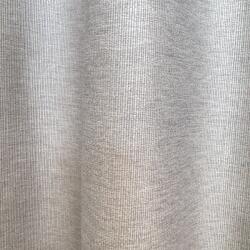 FüggönyFutár Webáruház Vendel - Világos szürke színű szövött mintás dekorfüggöny, egyedi méretre, készre varrjuk