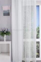 FüggönyFutár Webáruház Liverpool -Fehér színű batiszt függöny, egyedi méretre, készre varrjuk - fuggonyfutar - 3 990 Ft