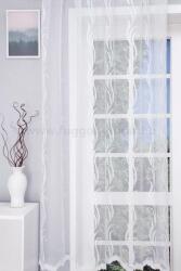 FüggönyFutár Webáruház Bordűrös, indás jacquard függöny, egyedi méretre, készre varrjuk