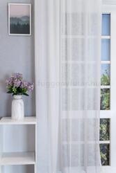 FüggönyFutár Webáruház Fehér színű gyűrt voile függöny, egyedi méretre, készre varrjuk - fuggonyfutar - 2 890 Ft