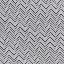 FüggönyFutár Webáruház Playa - Szürke színű kétoldalas, geometrikus mintájú kültéri dekor, egyedi méretre, készre varrjuk