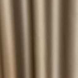 FüggönyFutár Webáruház Leon - Nugát barna szinű dimout függöny, egyedi méretre, készre varrjuk