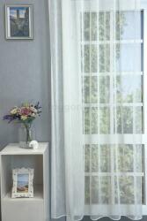 FüggönyFutár Webáruház Lübeck-Ecrü színű noppos szálbeszövéses jacquard függöny, egyedi méretre, készre varrjuk