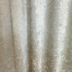 FüggönyFutár Webáruház Parker - Bézs színű bársony , 100% fényzáró blackout függöny, egyedi méretre, készre varrjuk