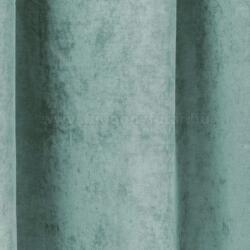 FüggönyFutár Webáruház OSCAR/20 - Bársonyos, türkiz színű jacquard sötétítő függöny kész méretben, 140x250 cm, egyedi méretre, készre varrjuk