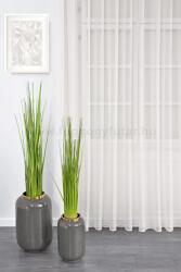 FüggönyFutár Webáruház Törtfehér színű, könnyed fényáteresztő voile függöny, egyedi méretre, készre varrjuk - fuggonyfutar - 1 800 Ft