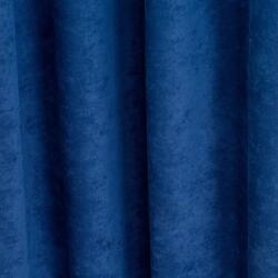 FüggönyFutár Webáruház Ramon/280/26 - Egyik oldalán bársonyos szövésű, királykék sötétítő, egyedi méretre, készre varrjuk