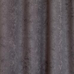 FüggönyFutár Webáruház Ramon/280/33 - egyik oldalán bársonyos szövésű, sötét szürke színű jacquard sötétítő, dekorációs függöny , egyedi méretre, készre varrjuk
