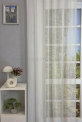 FüggönyFutár Webáruház Mirella - Ecrü láncmintás jacquard függöny, egyedi méretre, készre varrjuk - fuggonyfutar - 4 100 Ft