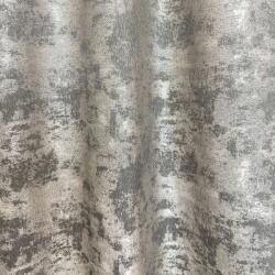 FüggönyFutár Webáruház Quartz - Szürkésbarna színű mosott mintás szaténvényű jacquard dekorfüggöny, egyedi méretre, készre varrjuk