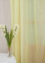 FüggönyFutár Webáruház Citromsárga színű voile függöny, egyedi méretre, készre varrjuk - fuggonyfutar - 1 800 Ft