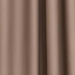 FüggönyFutár Webáruház Pittsburgh - barna színű dimout sötétítő függöny, egyedi méretre, készre varrjuk