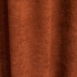 FüggönyFutár Webáruház Ramon/280/13 - Egyik oldalán bársonyos szövésű, rozsdabarna sötétítő, egyedi méretre, készre varrjuk