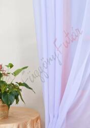 FüggönyFutár Webáruház Halvány levendula színű minta nélküli voile függöny, egyedi méretre, készre varrjuk