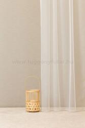 FüggönyFutár Webáruház Mirabella - Ecrü színű dreher sablé függöny, egyedi méretre, készre varrjuk