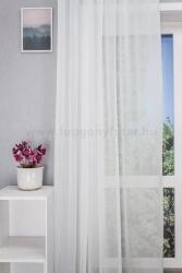 FüggönyFutár Webáruház Fehér sablé függöny , egyedi méretre, készre varrjuk