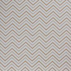 FüggönyFutár Webáruház Playa - Caffe latte színű kétoldalas, szövött gometrikus mintájú kültéri dekor, egyedi méretre, készre varrjuk