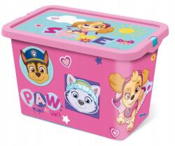 Cerda Mancs Őrjárat Girl Pinky műanyag tároló doboz 7 L (JASTF02554)