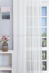 FüggönyFutár Webáruház Liverpool - Ecrü színű batiszt függöny, ólomzsinóros, egyedi méretre, készre varrjuk