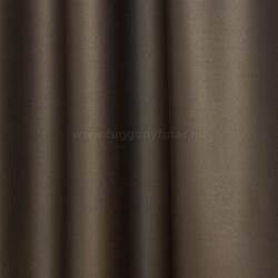 FüggönyFutár Webáruház Samuel - Nugát barna egyszínű, lángálló dimout sötétítő függöny, egyedi méretre, készre varrjuk