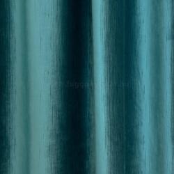 FüggönyFutár Webáruház Alberto - Sötét türkiz zöld színű szórt mintás bársony sötétítő függöny, egyedi méretre, készre varrjuk