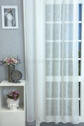 FüggönyFutár Webáruház Rosemary - Fehér színű selymes fényű jacquard függöny, egyedi méretre, készre varrjuk