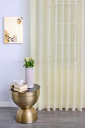 FüggönyFutár Webáruház Vanília sárga egyszínű voile függöny, egyedi méretre, készre varrjuk - fuggonyfutar - 2 300 Ft