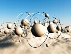 agmART Fotótapéta fotótapéta absztrakt alagút 3d golyók (Fototapety agmART)