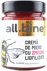 ALL . BINE Crema de Miere cu Zmeura Liofilizata 300g