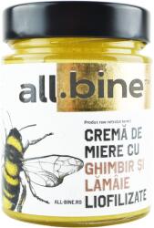 ALL . BINE Crema de Miere cu Ghimbir si Lamaie Liofilizate 300g
