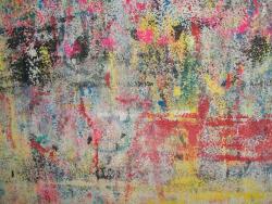 agmART Fotótapéta Fal Beton Festék Foltok Piros Sárga (Fototapety agmART)